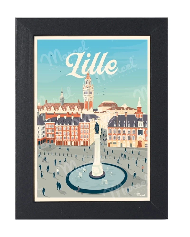 Carte Postale LILLE "La Grand'Place"