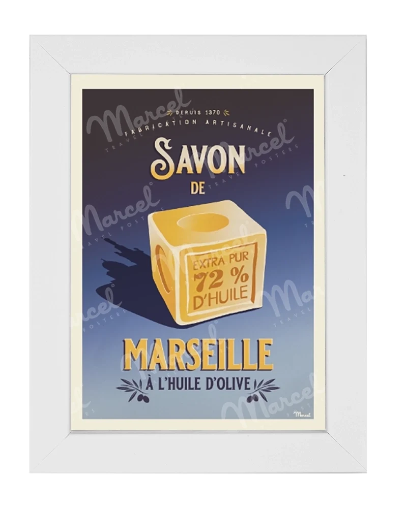 Carte Postale "Savon de MARSEILLE"