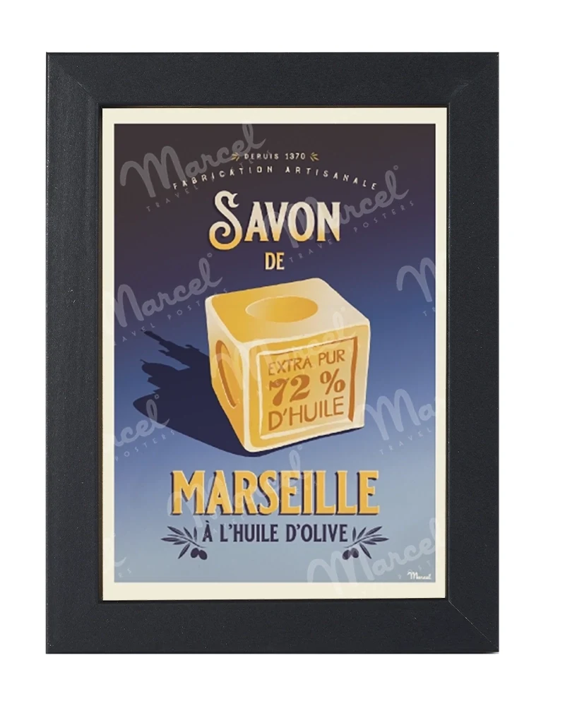 Carte Postale "Savon de MARSEILLE"