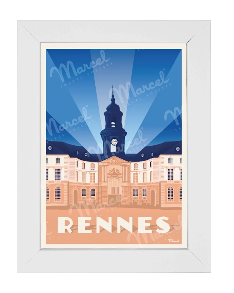 Carte Postale RENNES "Hôtel de Ville"