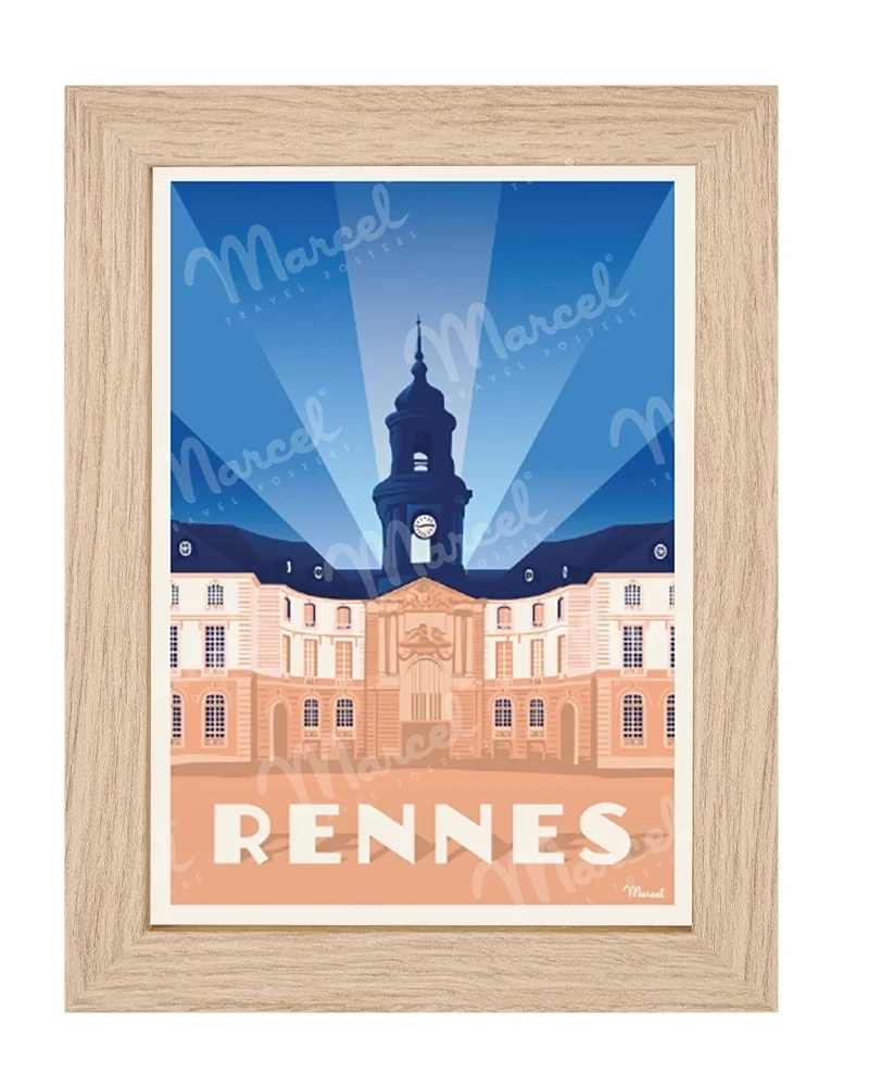 Carte Postale RENNES "Hôtel de Ville"