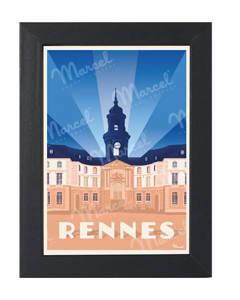 Carte Postale RENNES "Hôtel de Ville"