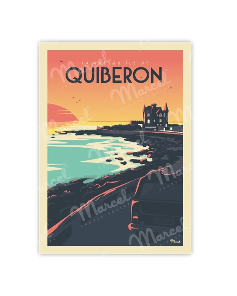 Carte Postale QUIBERON "Le Château Turpault"
