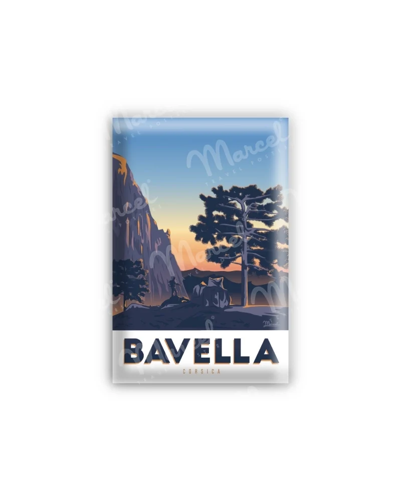 Magnet CORSE "Randonnée à Bavella"