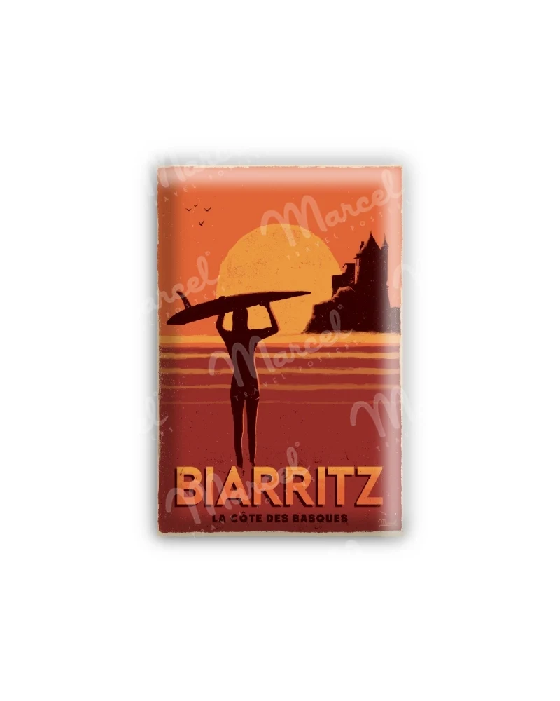 Magnet BIARRITZ "La Côte des Basque"