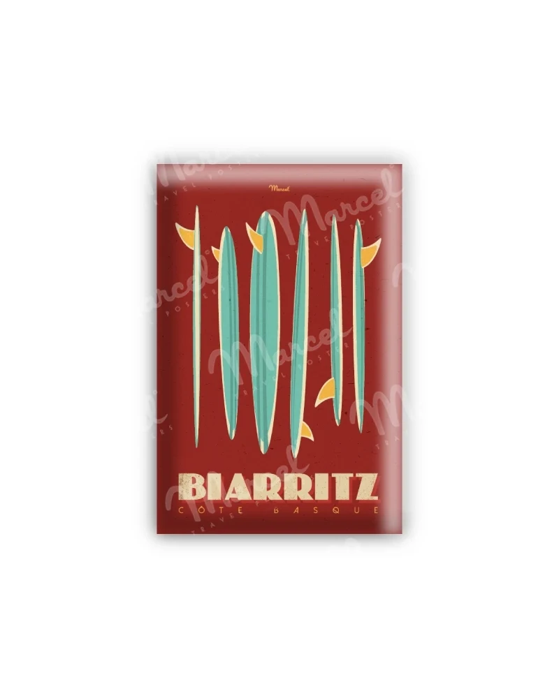 Magnet BIARRITZ "Surfboards"