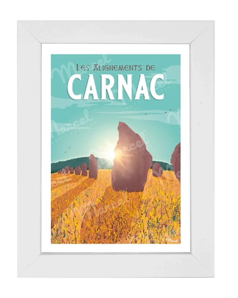 Carte Postale CARNAC "Les Alignements"