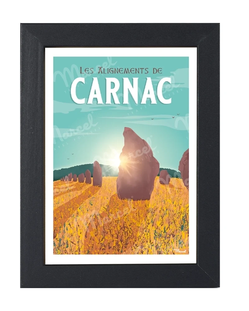 Carte Postale CARNAC "Les Alignements"