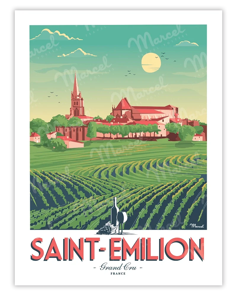 Affiche SAINT-ÉMILION