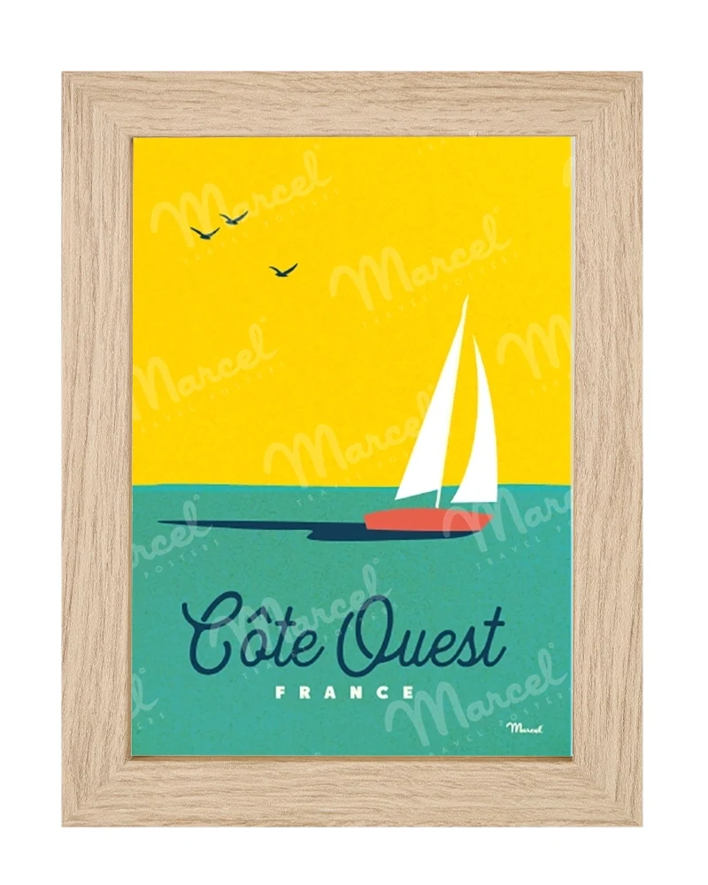 Carte Postale "Boat"