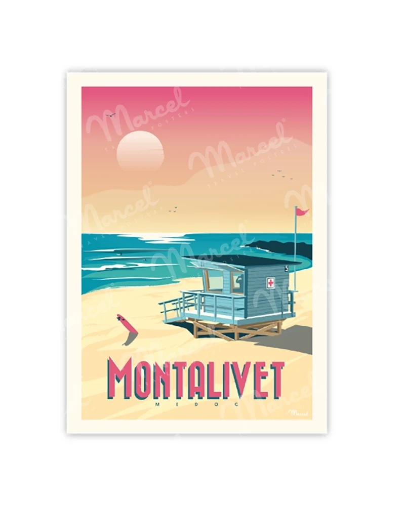 Carte Postale MONTALIVET