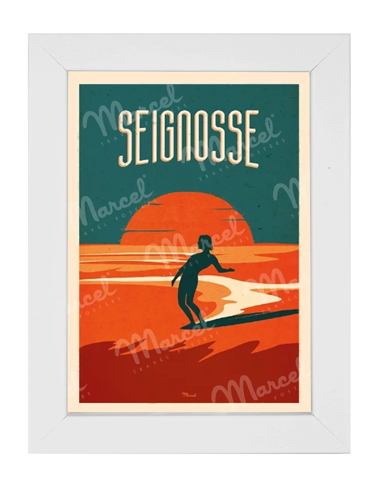Carte Postale SEIGNOSSE "Surfing"