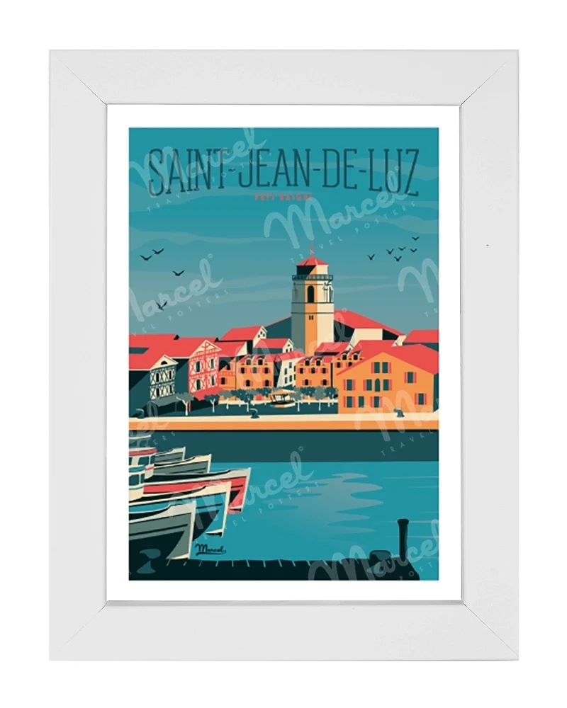 Carte Postale SAINT-JEAN-DE-LUZ "Le Port"