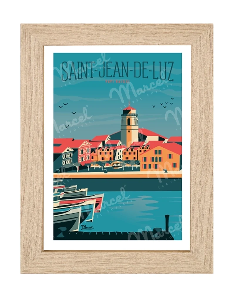 Carte Postale SAINT-JEAN-DE-LUZ "Le Port"