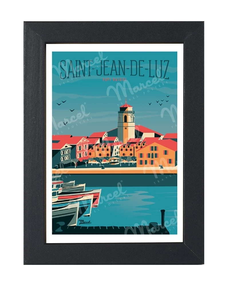 Carte Postale SAINT-JEAN-DE-LUZ "Le Port"