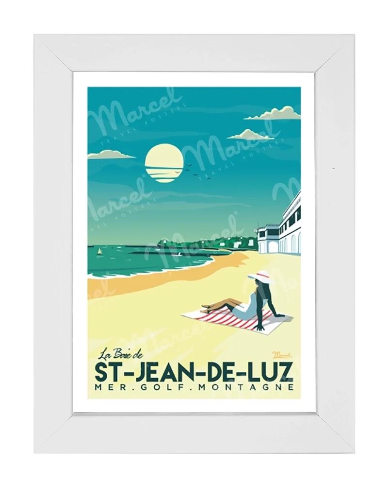 Carte Postale SAINT-JEAN-DE-LUZ "La Baie"