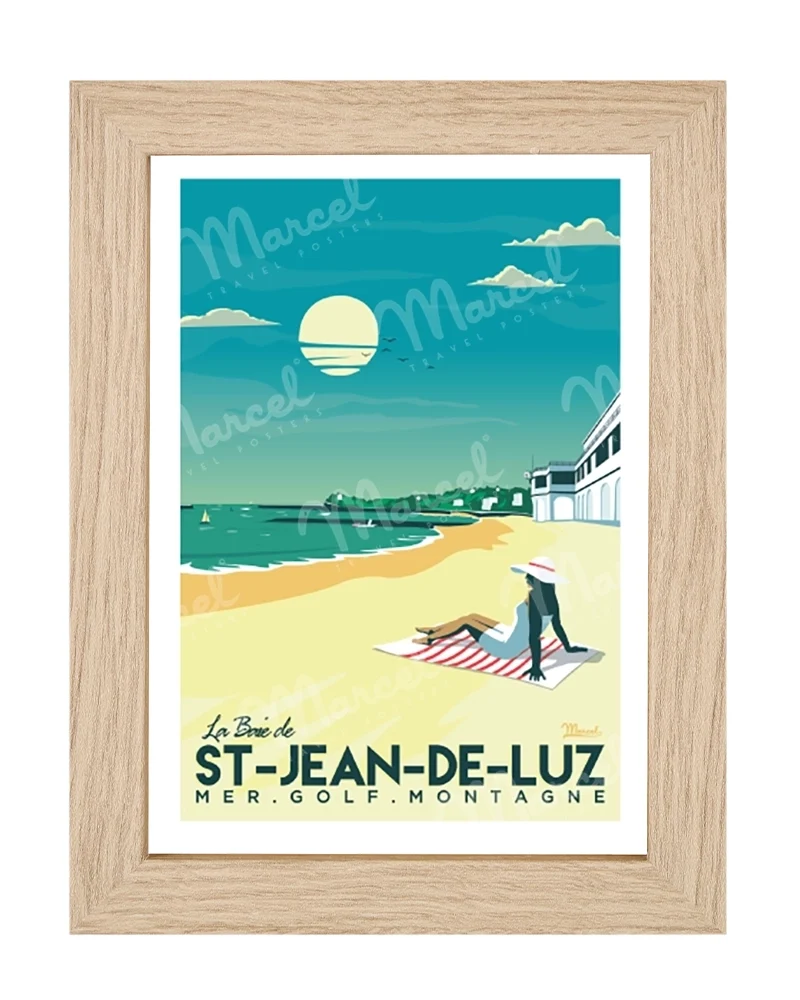 Carte Postale SAINT-JEAN-DE-LUZ "La Baie"