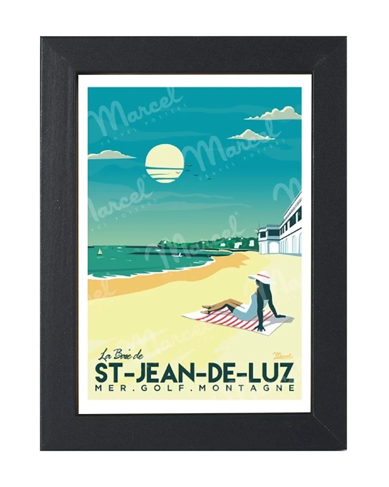 Carte Postale SAINT-JEAN-DE-LUZ "La Baie"