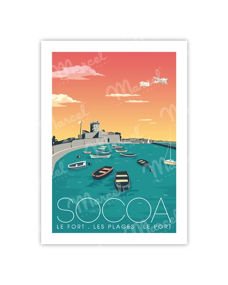 Carte Postale SOCOA "Le Fort"