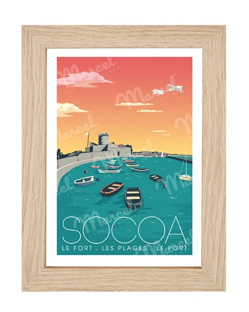 Carte Postale SOCOA "Le Fort"