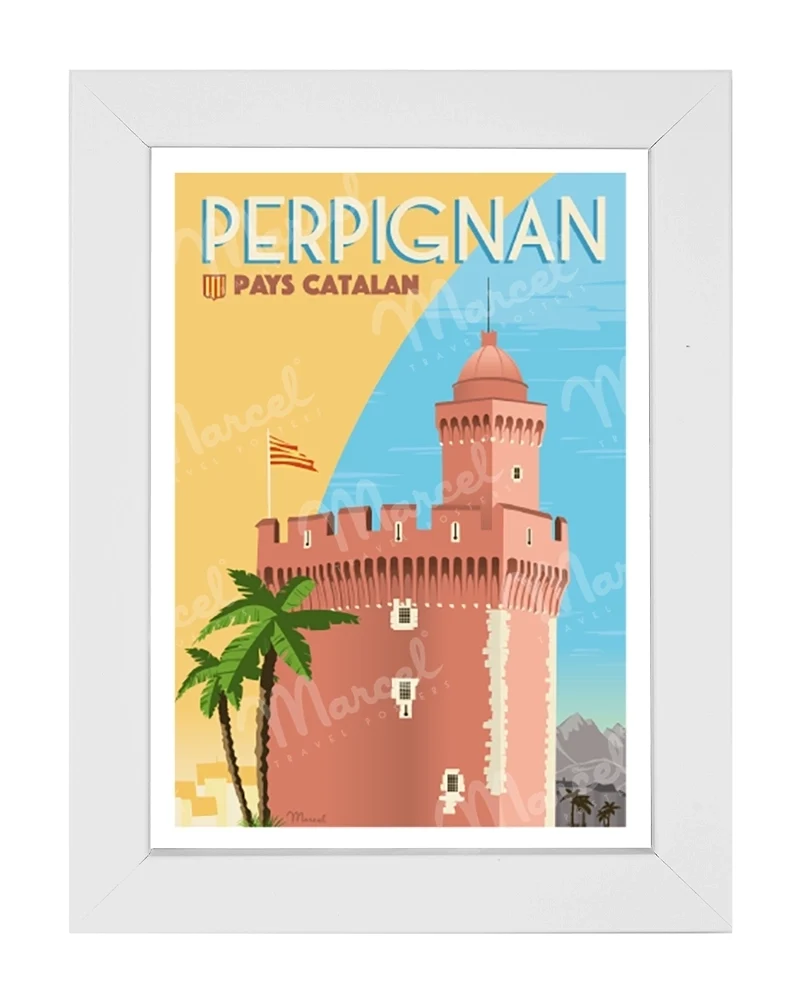 Carte Postale PERPIGNAN "Le Castillet"