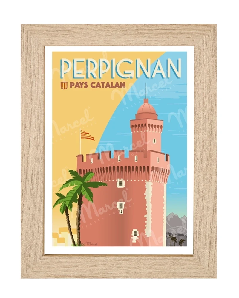 Carte Postale PERPIGNAN "Le Castillet"