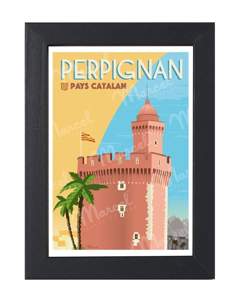Carte Postale PERPIGNAN "Le Castillet"