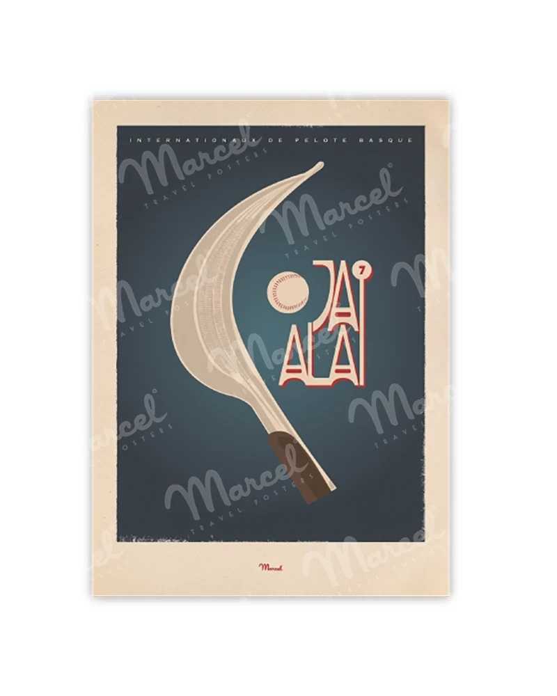 Carte Postale "Jai Alai"