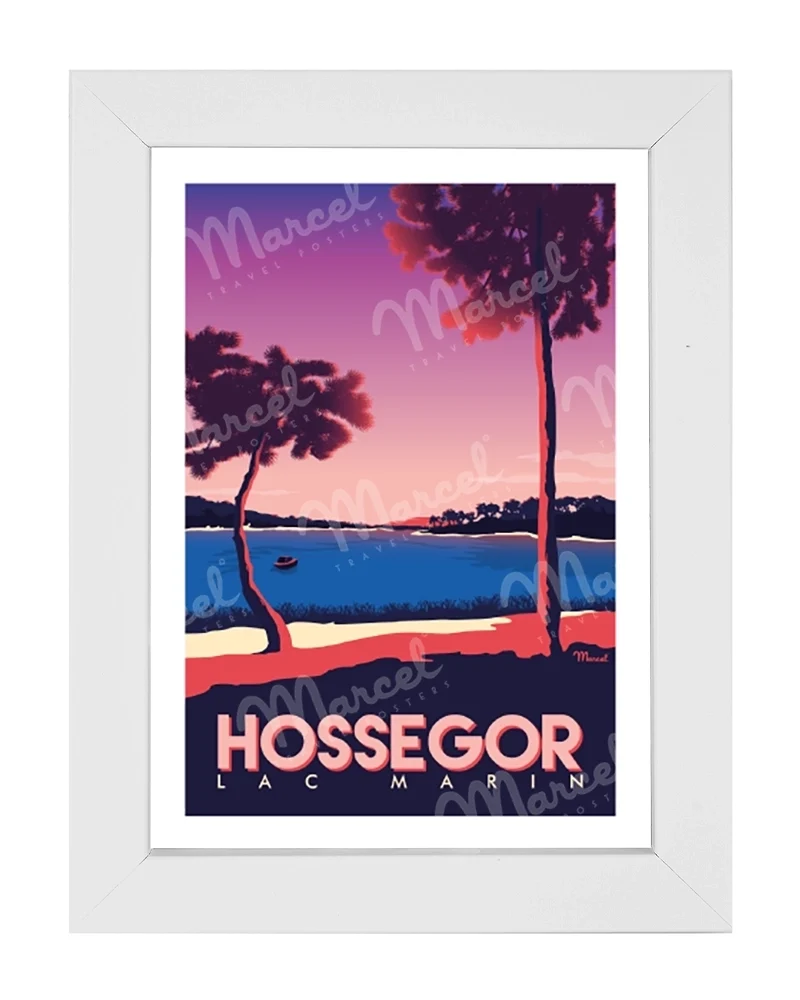 Carte Postale HOSSEGOR "Lac Marin"