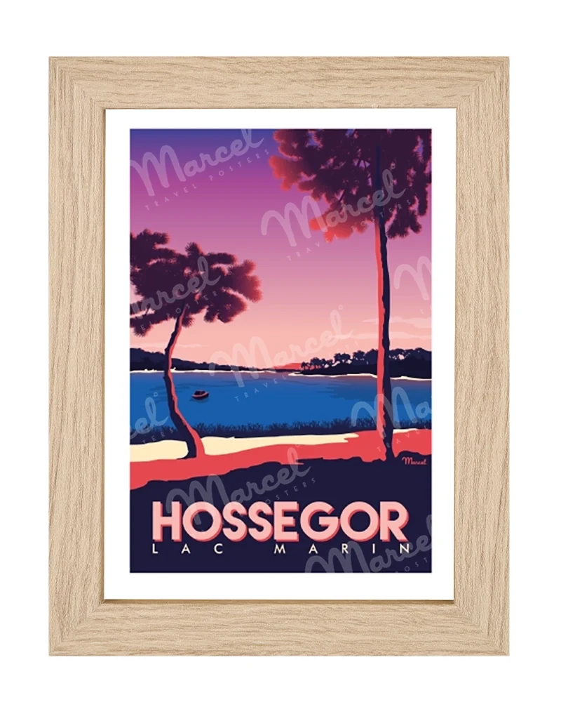 Carte Postale HOSSEGOR "Lac Marin"
