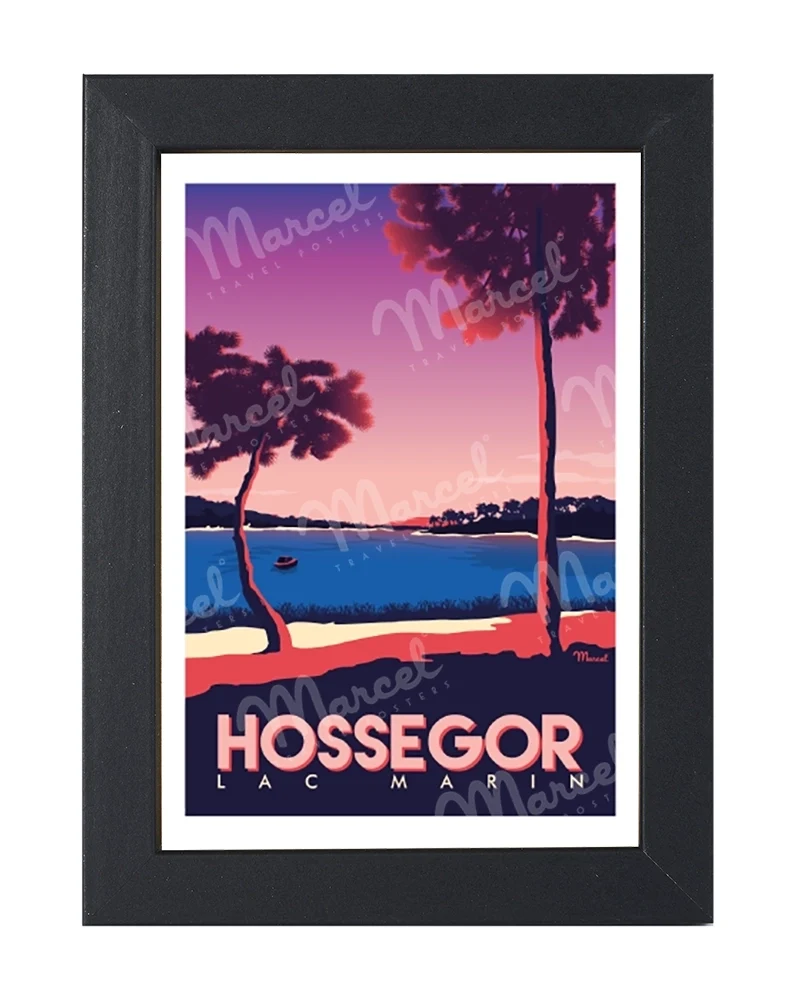 Carte Postale HOSSEGOR "Lac Marin"