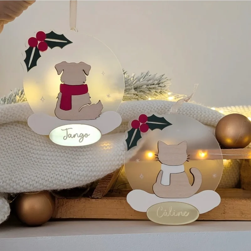 Bientôt de retour - Boule de Noël "Compagnon d'hiver"