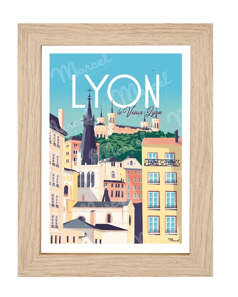 Carte Postale LYON "Le Vieux Lyon"