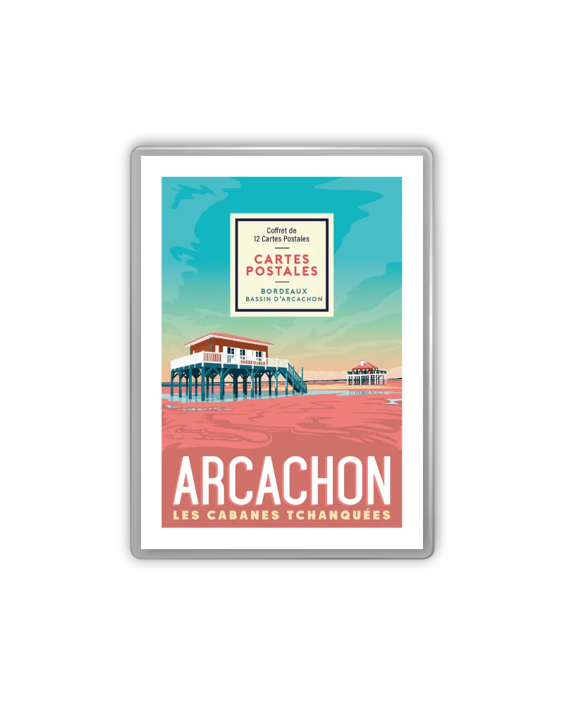 Coffret Cartes Postales BORDEAUX / BASSIN D'ARCACHON