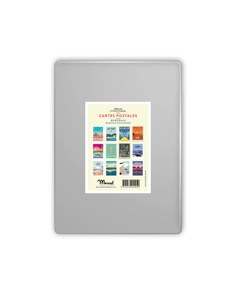 Coffret Cartes Postales BORDEAUX / BASSIN D'ARCACHON