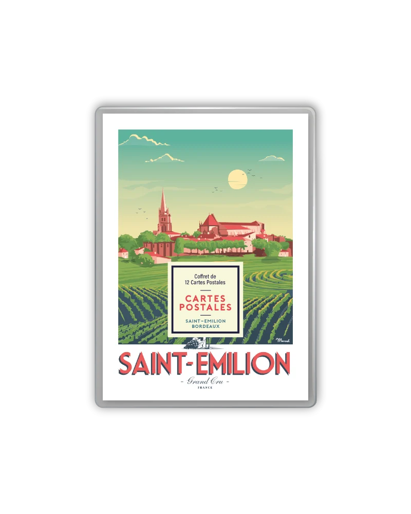 COFFRET CARTES POSTALES SAINT-EMILION / BORDEAUX