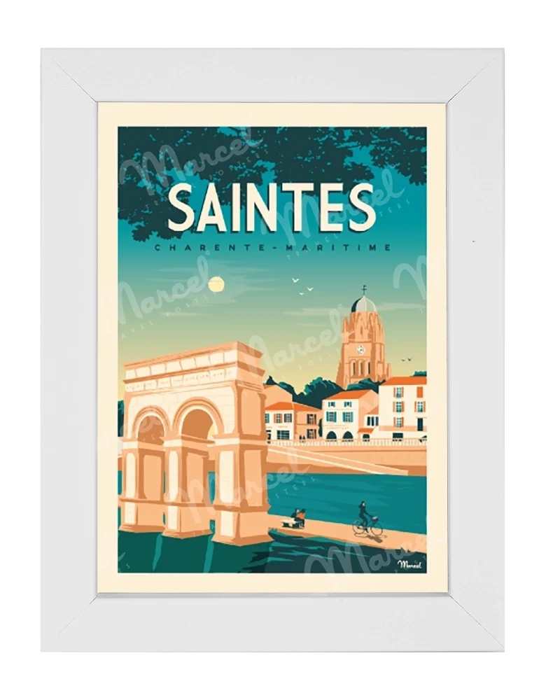 Carte Postale SAINTES "Charente-Maritime"