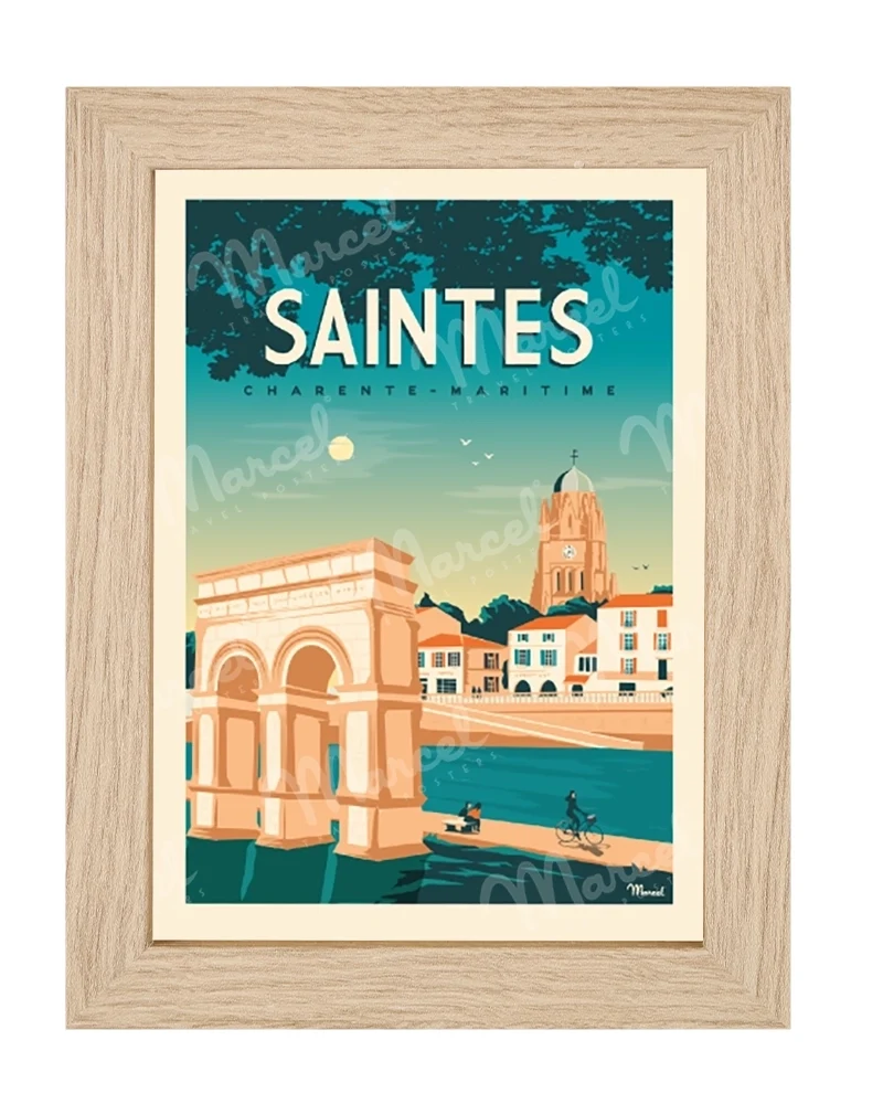 Carte Postale SAINTES "Charente-Maritime"