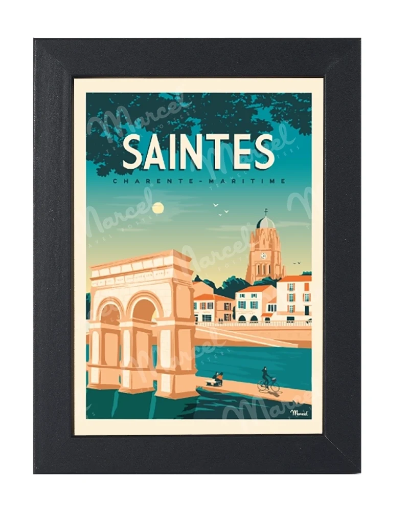 Carte Postale SAINTES "Charente-Maritime"