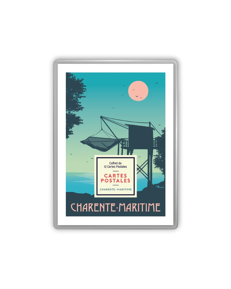 Coffret Cartes Postales CHARENTE-MARITIME