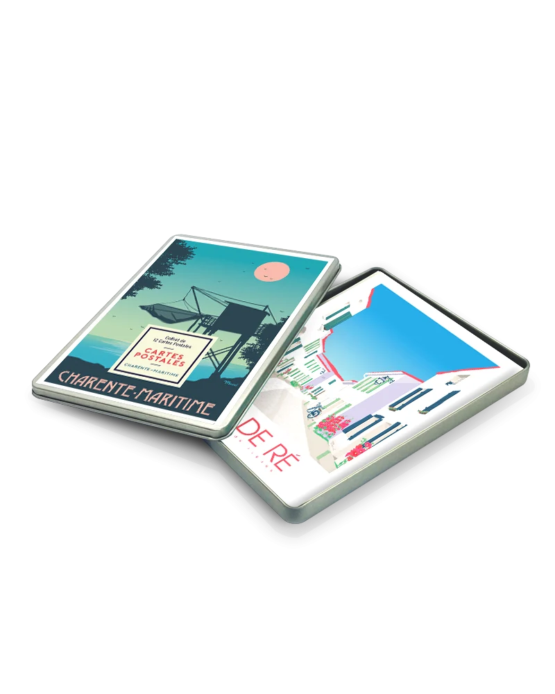 Coffret Cartes Postales CHARENTE-MARITIME