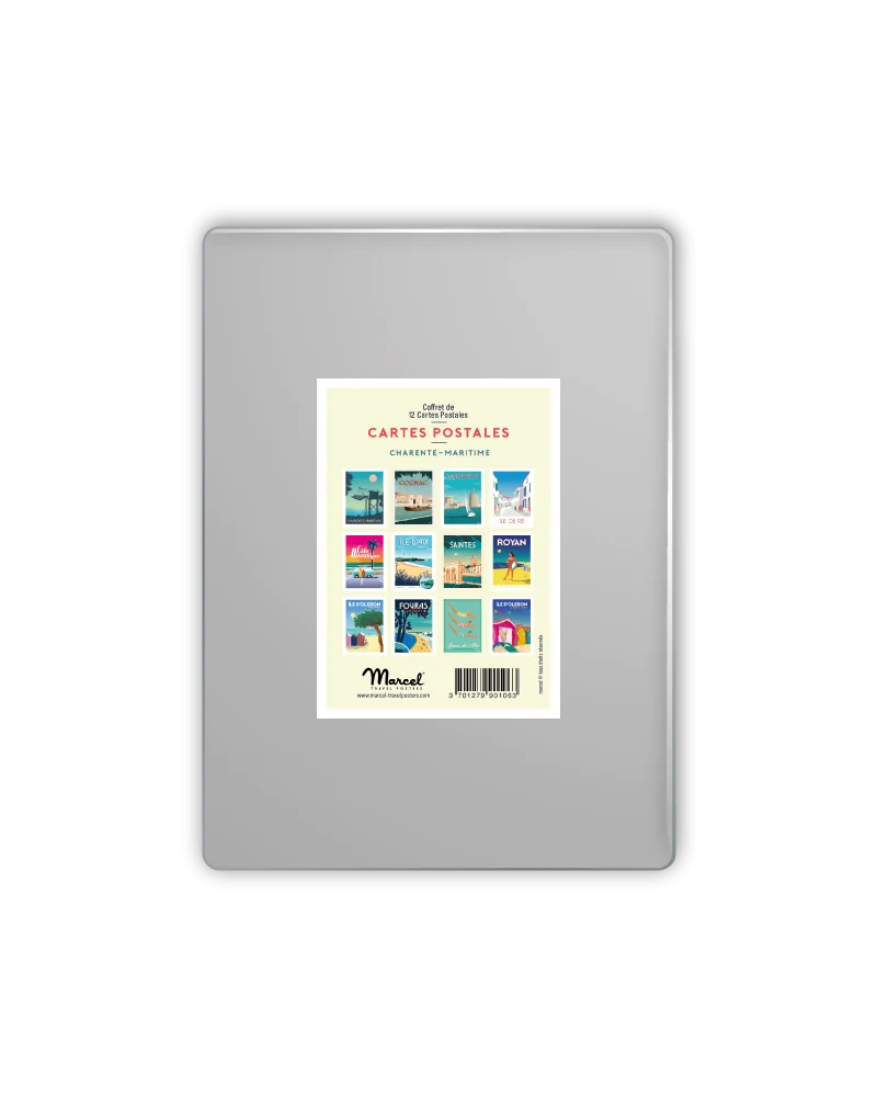 Coffret Cartes Postales CHARENTE-MARITIME