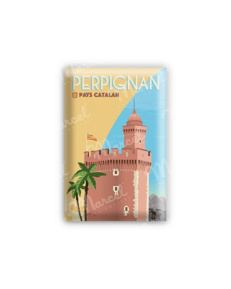 Magnet PERPIGNAN "Le Castillet"