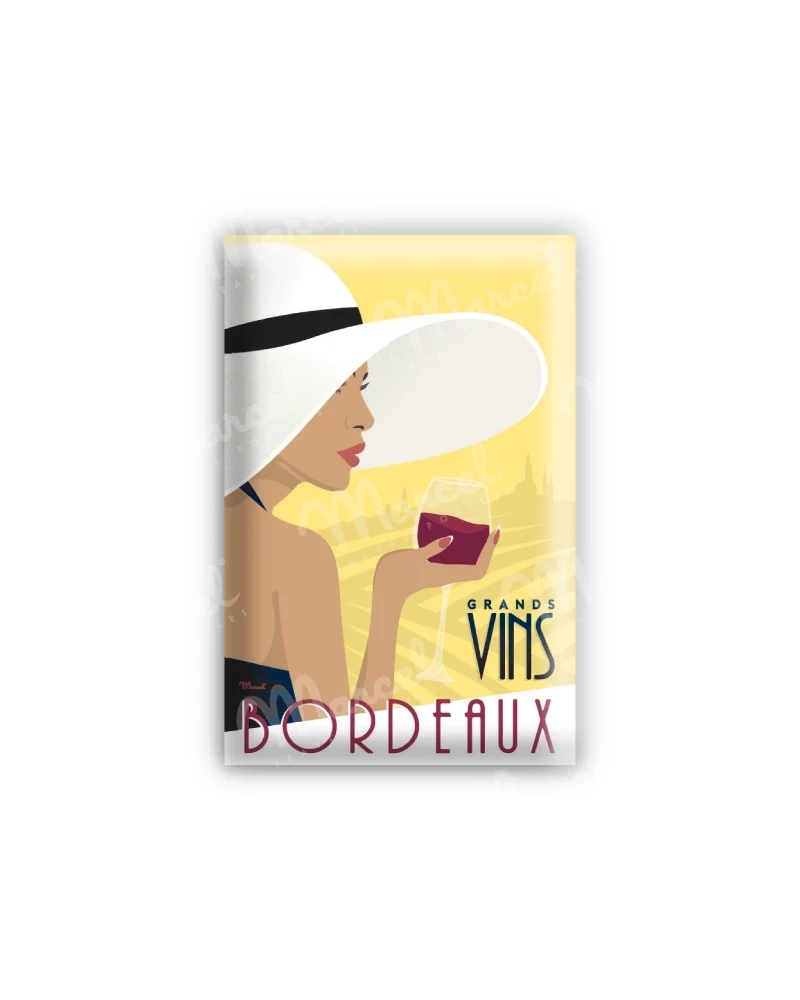 Magnet BORDEAUX "Grands Vins"