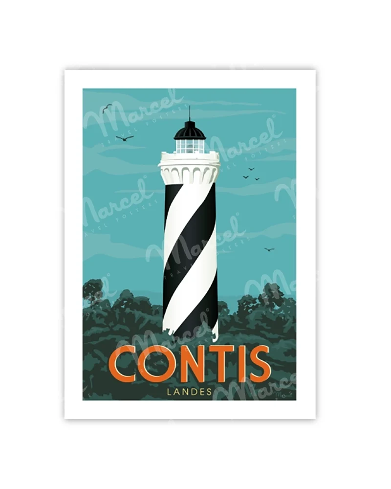 Carte Postale CONTIS