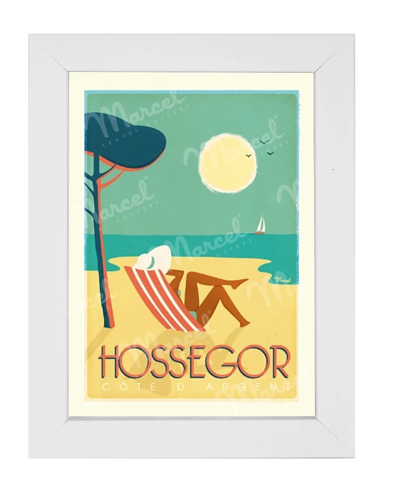 Carte Postale HOSSEGOR "Côte d'Argent"
