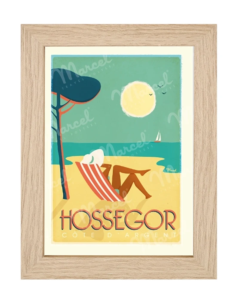 Carte Postale HOSSEGOR "Côte d'Argent"