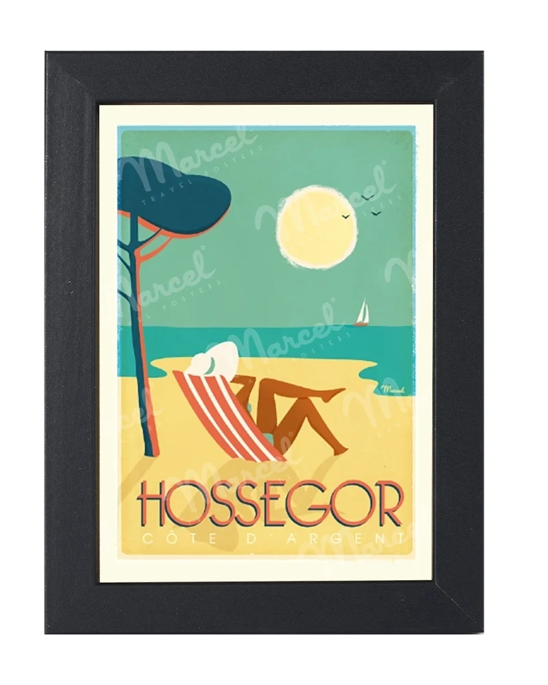 Carte Postale HOSSEGOR "Côte d'Argent"