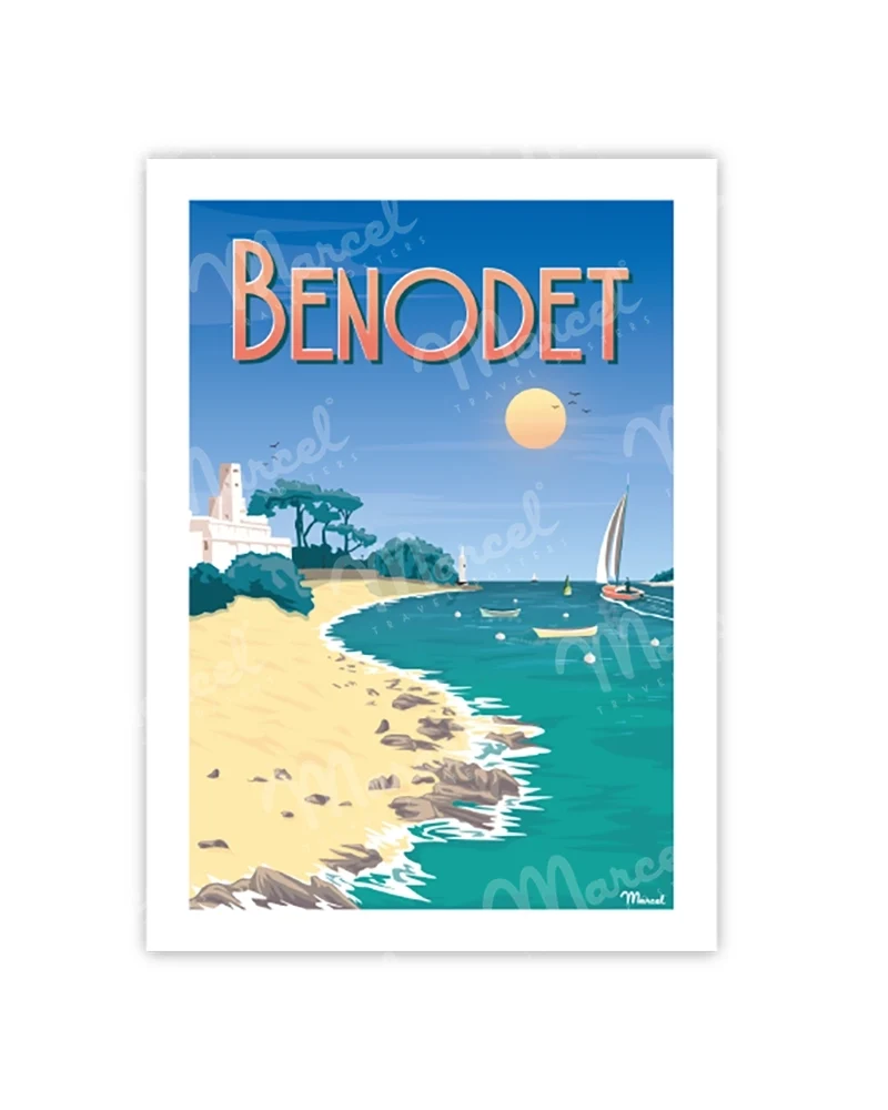Carte Postale BENODET