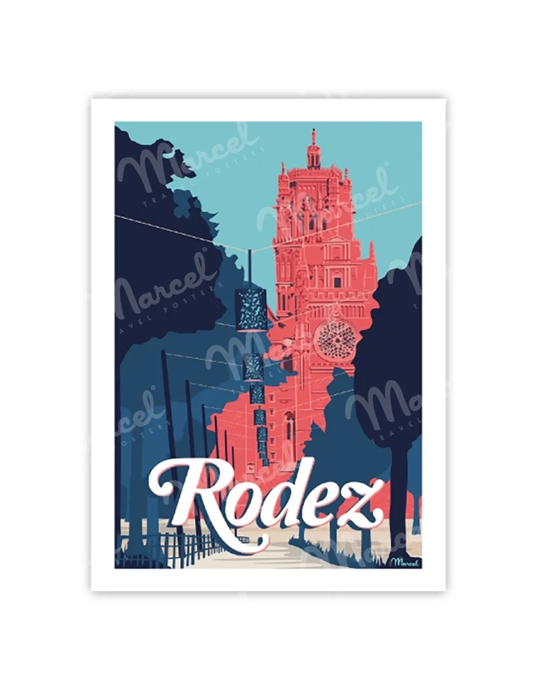 Carte Postale RODEZ